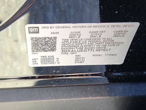 New 2026 GMC Terrain Elevation w/ Elevation Premium Package AWD/4WD image 17
