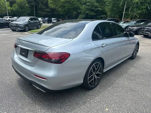 Used 2022 Mercedes-Benz E 350 Sedan w/ AMG Line Exterior image 5