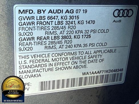 Used 2019 Audi Q7 3.0T Premium image 24