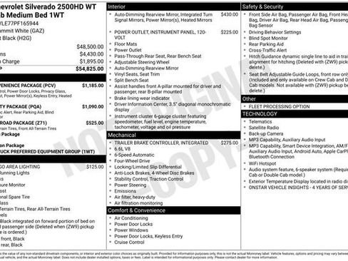 Used 2023 Chevrolet Silverado 2500 W/T w/ WT Convenience Package AWD/4WD image 15
