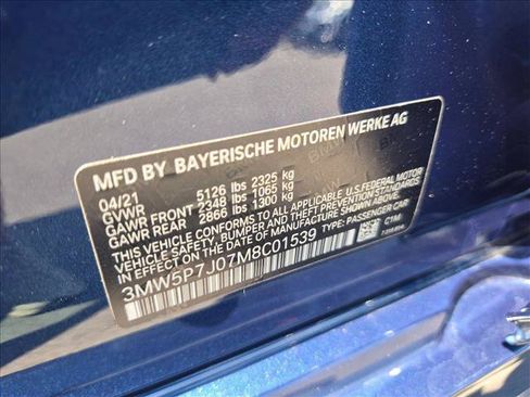 Used 2021 BMW 330e w/ Premium Package RWD image 24