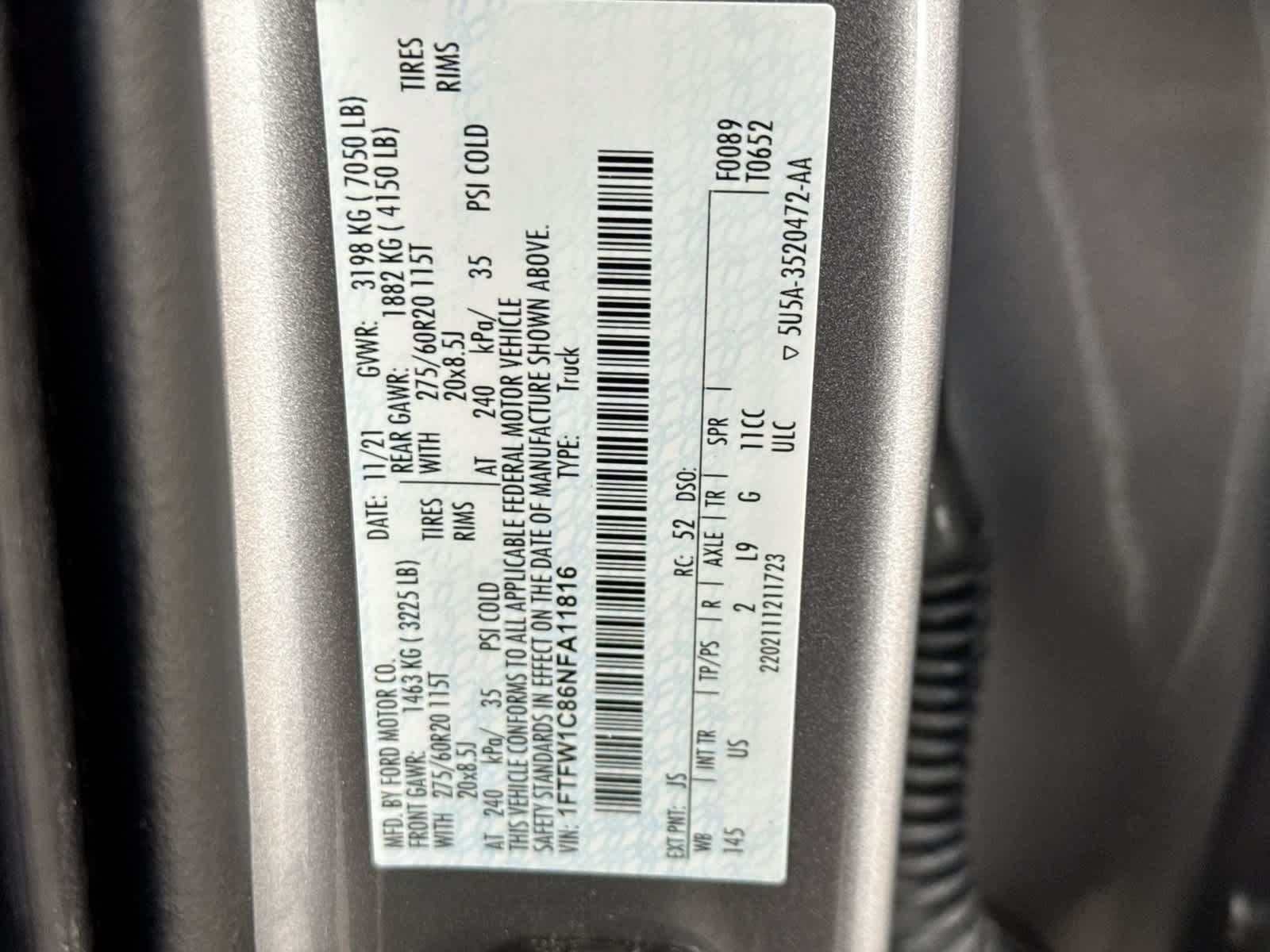 Used 2022 Ford F150 XLT w/ Equipment Group 302A High RWD image 40