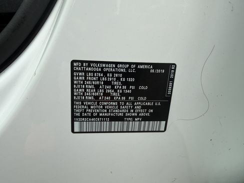 Used 2019 Volkswagen Atlas SE image 27