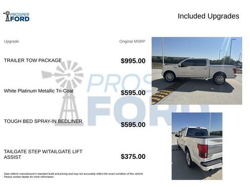 Used 2019 Ford F150 Limited w/ Trailer Tow Package AWD/4WD image 3