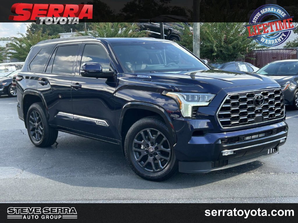 Certified 2026 Toyota Sequoia Platinum AWD/4WD image 1