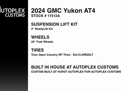 Used 2024 GMC Yukon AT4 image 2
