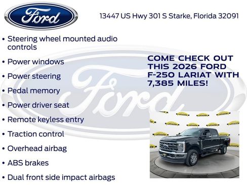 Certified 2026 Ford F250 Lariat AWD/4WD image 32