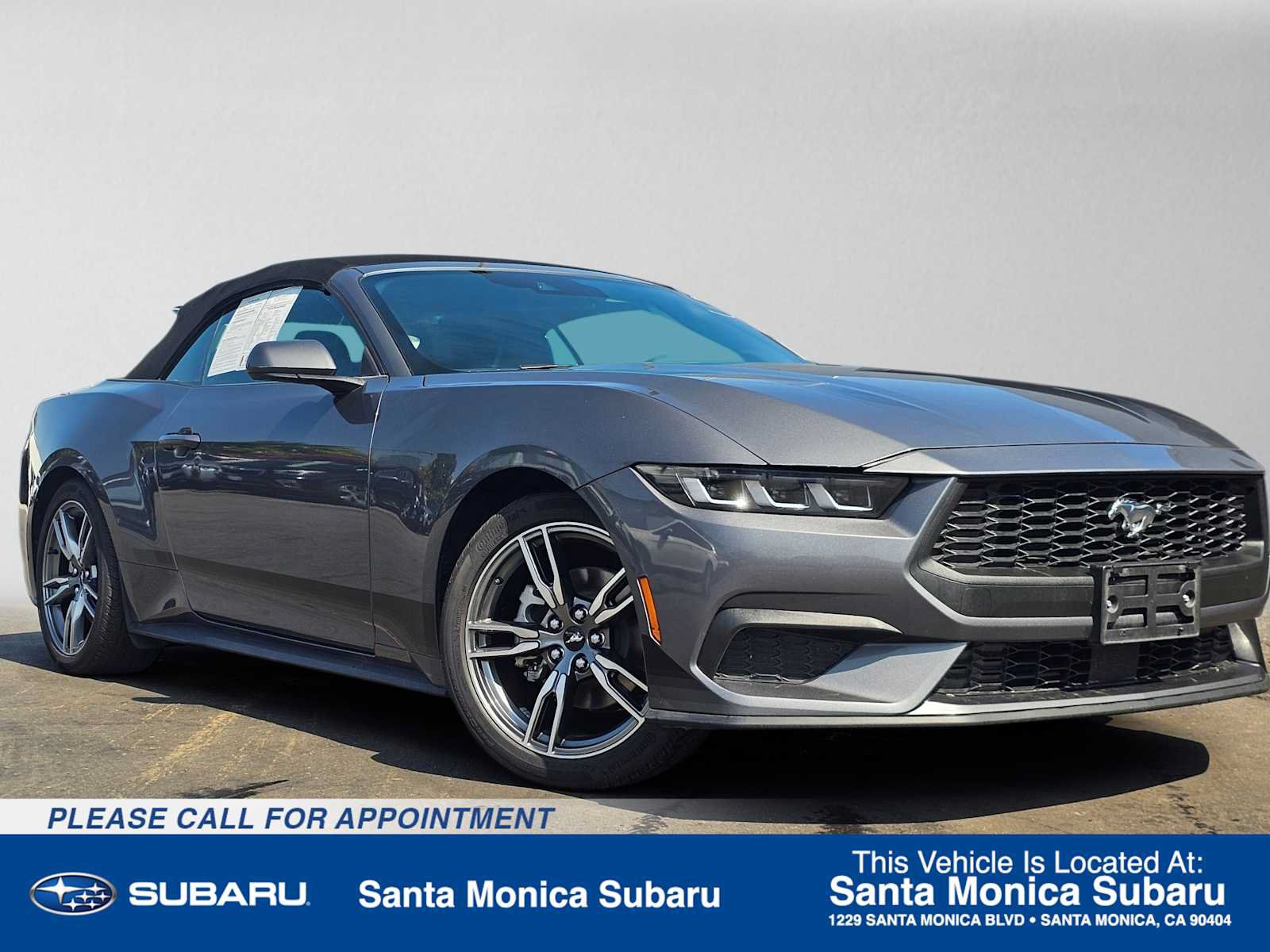 Used 2024 Ford Mustang Premium w/ Wheel & Stripe Package RWD image 1