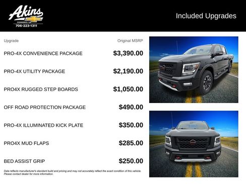 Used 2021 Nissan Titan PRO-4X w/ Pro-4x Convenience Package image 5