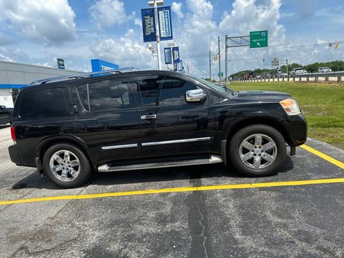 Used 2014 Nissan Armada Platinum w/ 2nd Row Captain Seat Package RWD image 4