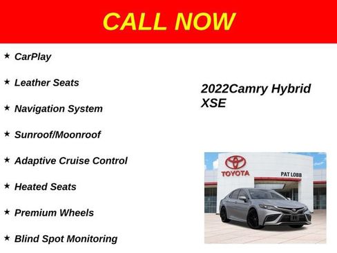 Used 2022 Toyota Camry XSE w/ Cold Weather Package FWD image 36