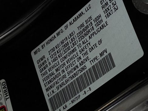 Used 2019 Honda Odyssey EX-L image 34