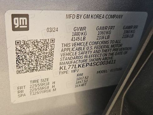 Certified 2025 Chevrolet Trax ACTIV w/ Sunroof Package FWD image 31
