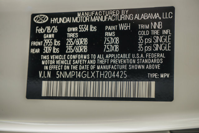 Certified 2026 Hyundai Santa Fe SE FWD image 37