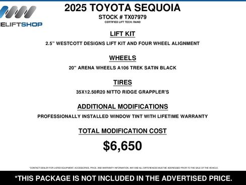 Used 2025 Toyota Sequoia TRD Pro image 2