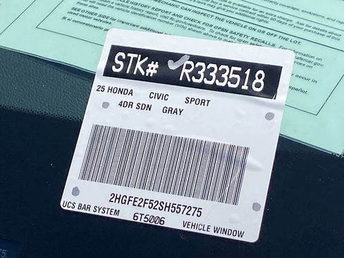 Used 2025 Honda Civic Sport image 37