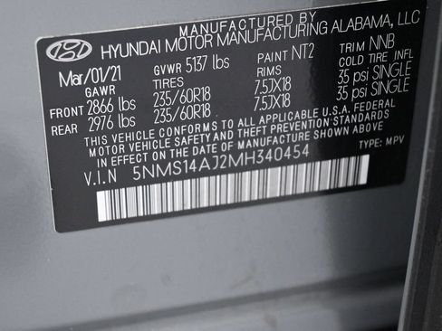 Used 2021 Hyundai Santa Fe SE FWD image 16