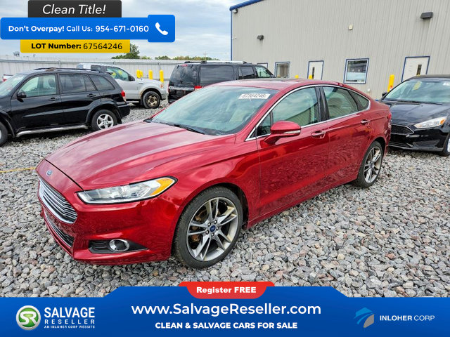 Used 2016 Ford Fusion Titanium AWD/4WD image 1