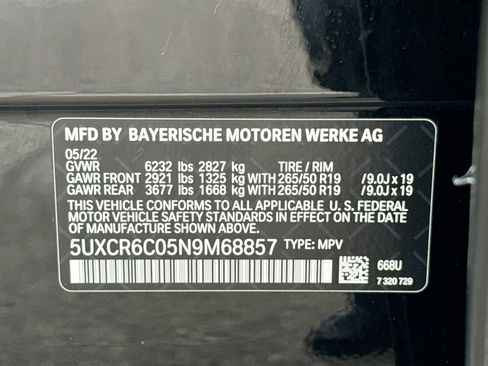 Used 2022 BMW X5 xDrive40i image 45