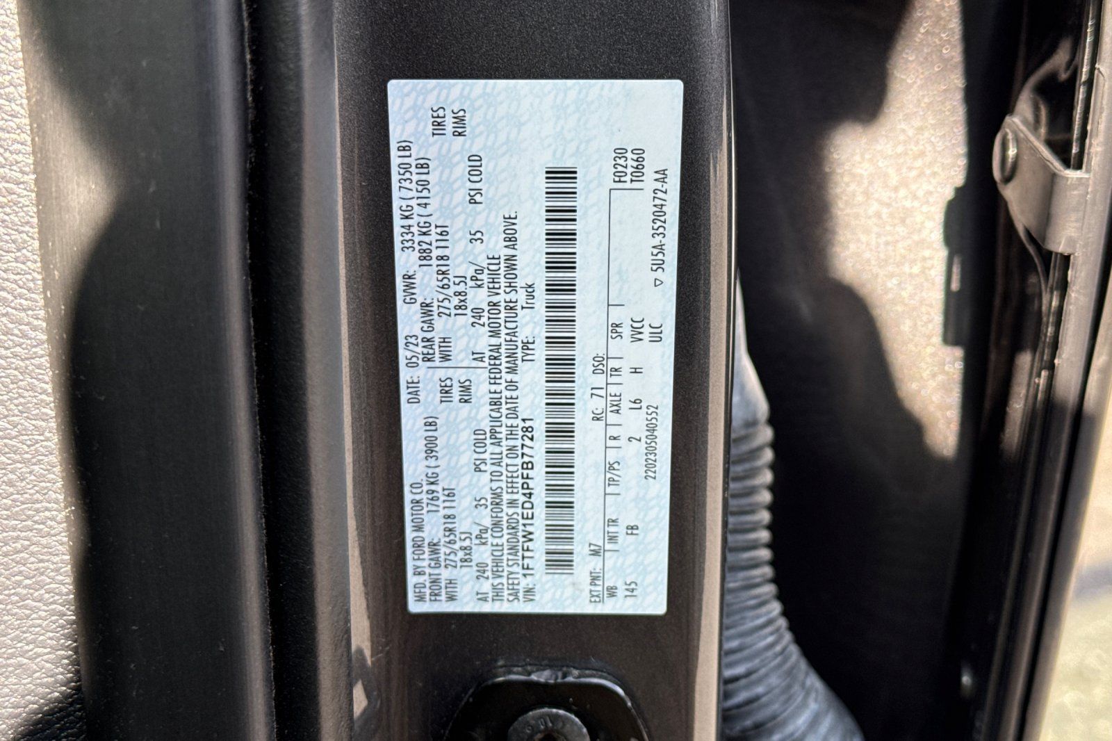 Used 2023 Ford F150 XLT w/ Equipment Group 302A High AWD/4WD image 29