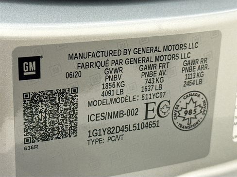 Used 2020 Chevrolet Corvette Stingray Premium Cpe w/ 3LT image 31