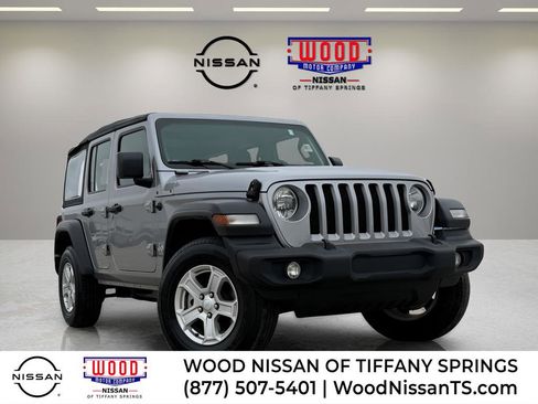 Used 2021 Jeep Wrangler Unlimited Sport image 1