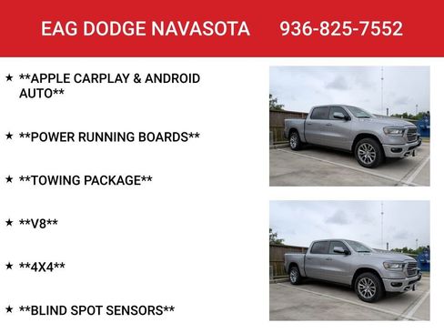 Used 2024 RAM 1500 Laramie AWD/4WD image 8
