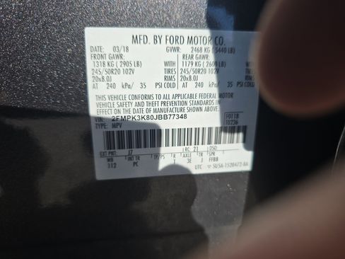 Used 2018 Ford Edge Titanium w/ Equipment Group 302A image 39