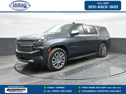 Used 2021 Chevrolet Suburban Premier AWD/4WD image 1