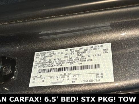 Used 2022 Ford F150 XL w/ STX Appearance Package image 34