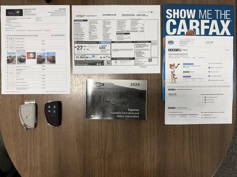 Used 2025 Chevrolet Equinox RS w/ Safety and Technology Package FWD image 56