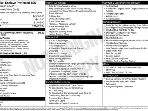 Used 2025 Buick Enclave Preferred image 31