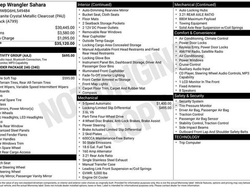 Used 2017 Jeep Wrangler Sahara w/ Connectivity Group image 11