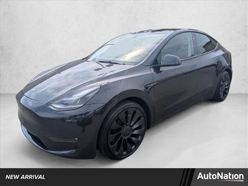 Used 2025 Tesla Model Y Performance AWD/4WD image 1