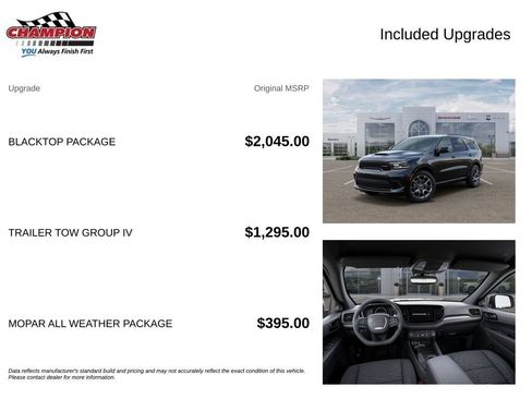 New 2026 Dodge Durango GT w/ Blacktop Package AWD/4WD image 6