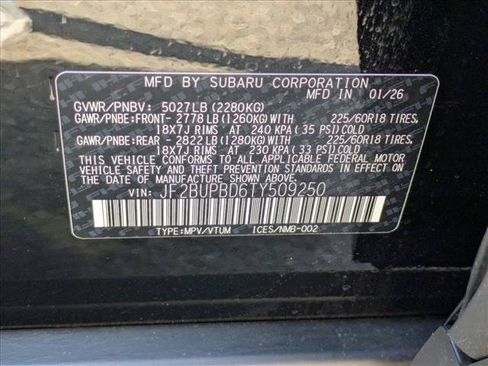 New 2026 Subaru Outback Premium AWD/4WD image 17