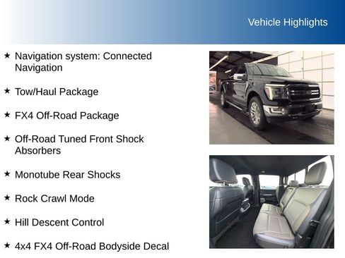 Used 2024 Ford F150 Lariat w/ FX4 Off-Road Package image 5