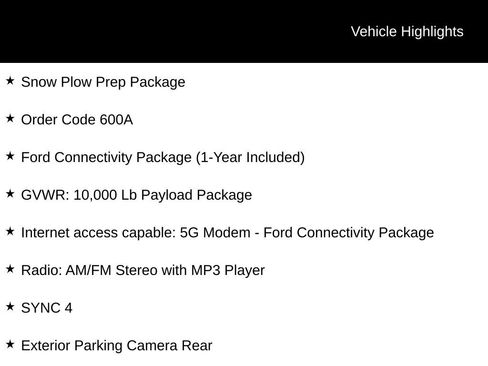 New 2026 Ford F250 XL w/ Snow Plow Prep Package image 4