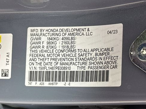 Used 2023 Honda Civic Sport Touring image 27