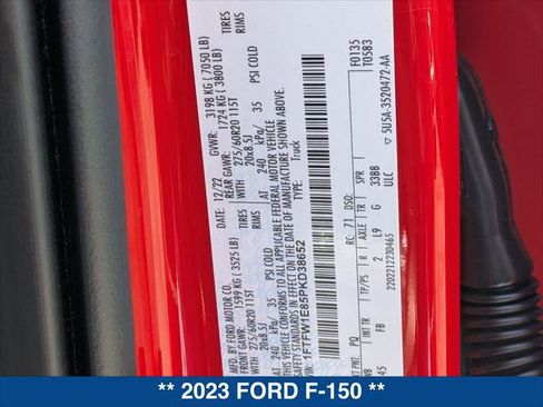 Used 2023 Ford F150 XLT w/ Equipment Group 302A High AWD/4WD image 25