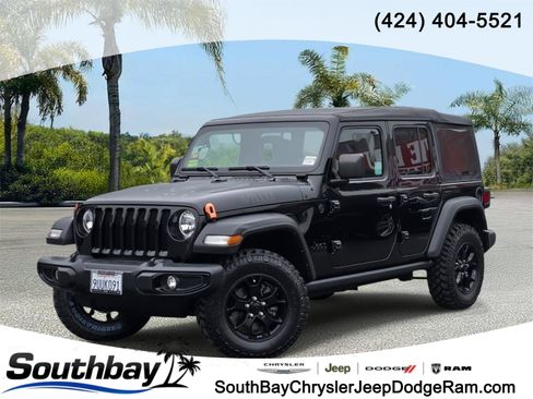 Used 2021 Jeep Wrangler Unlimited Sport AWD/4WD image 1
