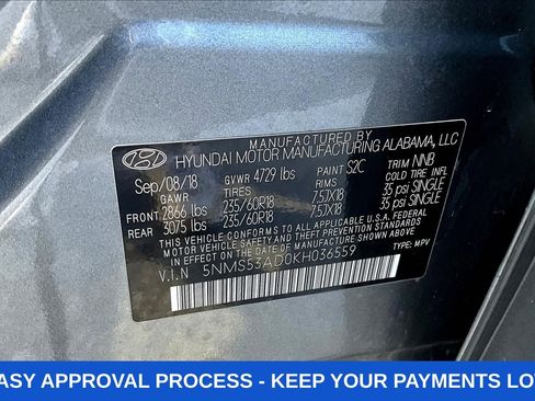 Used 2019 Hyundai Santa Fe Limited FWD image 25