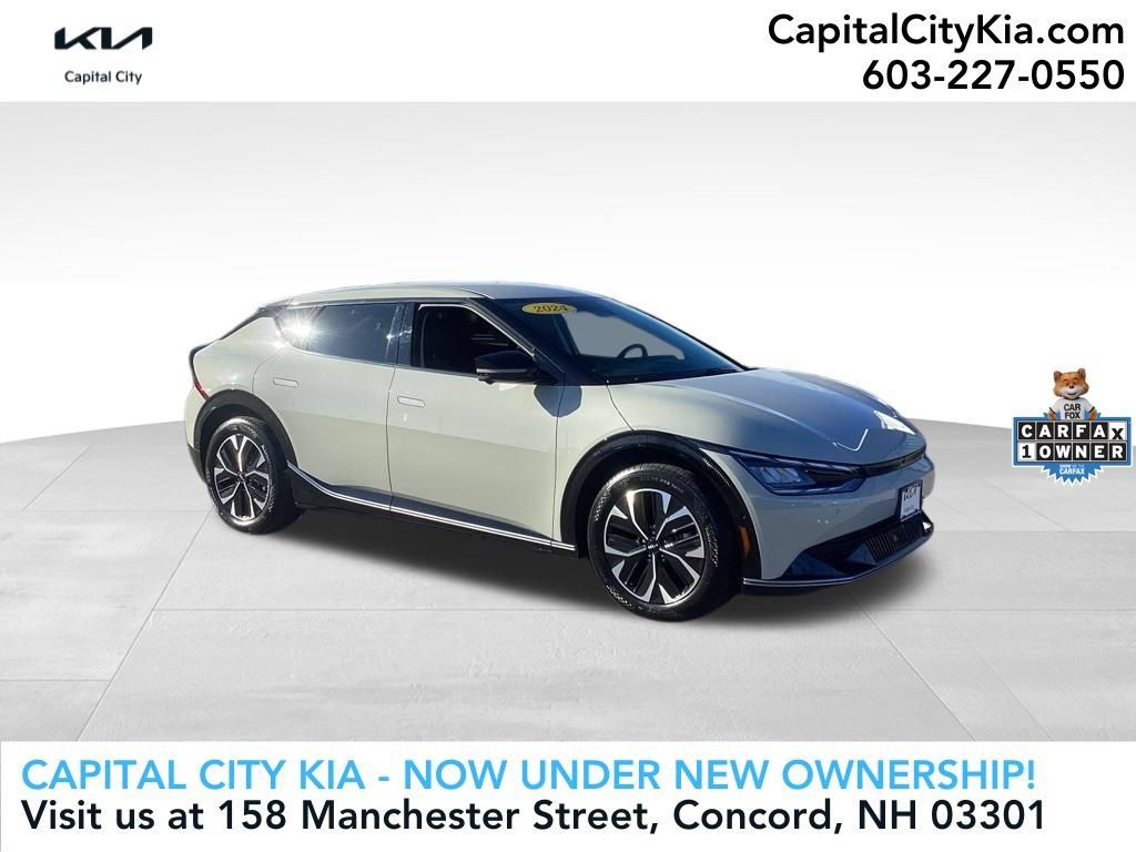 Used 2024 Kia EV6 Wind w/ Wind Technology Package AWD/4WD image 1