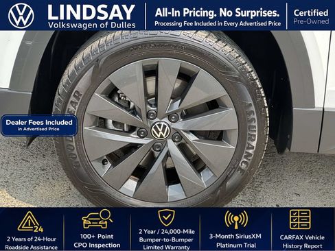 Certified 2023 Volkswagen Taos S w/ IQ Drive S Package FWD image 9