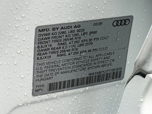 New 2026 Audi Q3 quattro 2.0T AWD/4WD image 26