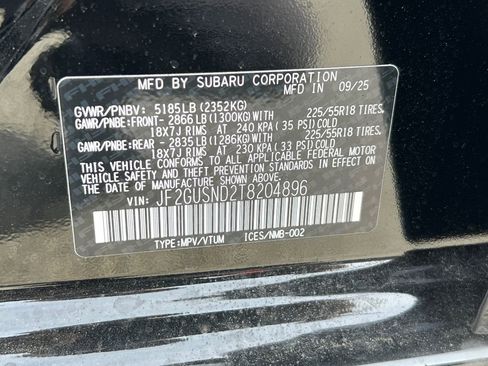 New 2026 Subaru Crosstrek 2.5i Limited w/ Crosstrek Mirror Package AWD/4WD image 31