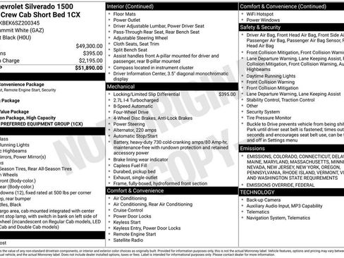 New 2025 Chevrolet Silverado 1500 Custom image 28
