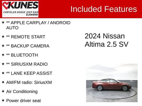 Used 2024 Nissan Altima 2.5 SV image 2