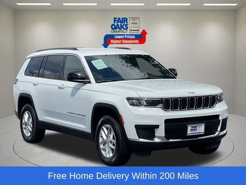 Certified 2025 Jeep Grand Cherokee L Laredo w/ Luxury Tech Group I AWD/4WD image 1