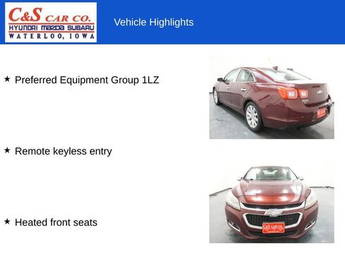 Used 2015 Chevrolet Malibu LTZ FWD image 7